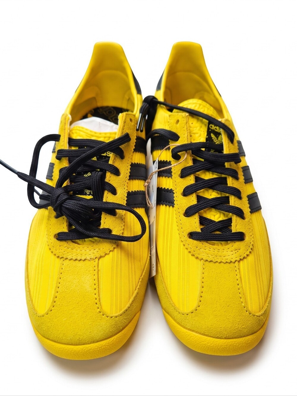 adidas SL 72 OG Yellow Core Black Sneakers Women’s 6.5 NWT JQ8316 - Picture 7 of 8